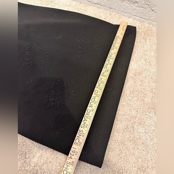 NWT Calvin Klein Black Dress Rose Embossed Gold Zippered Women’s Size 10 Classy - Picture 9 of 12